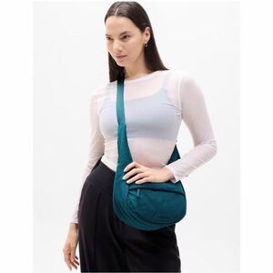 Athleta All About Crossbody Hobo Bag